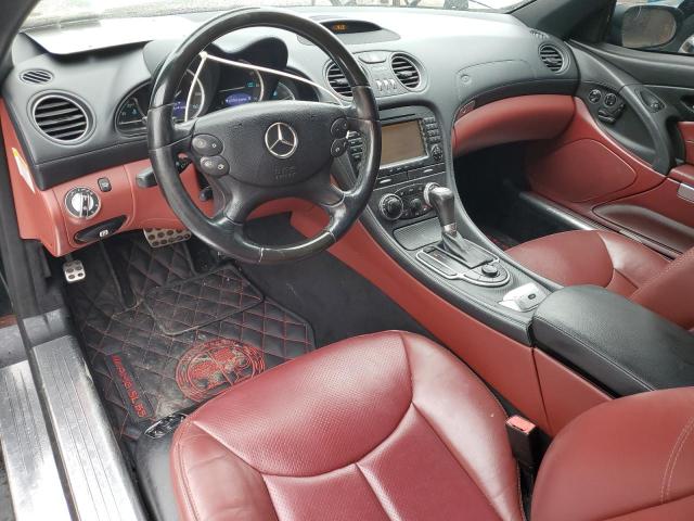 WDBSK71F97F123705 - 2007 MERCEDES-BENZ SL 550 BLACK photo 8