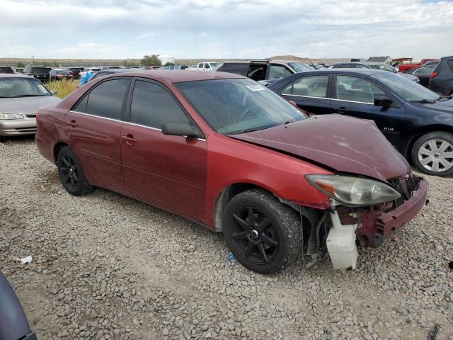 JTDBE32KX30195359 - 2003 TOYOTA CAMRY LE RED photo 4