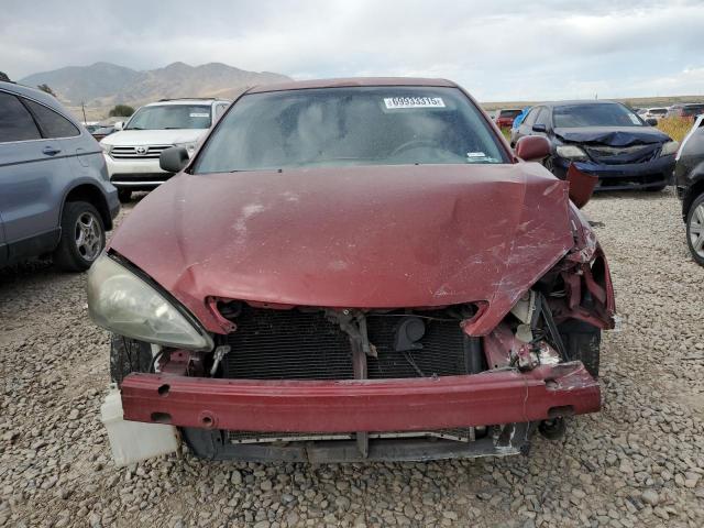 JTDBE32KX30195359 - 2003 TOYOTA CAMRY LE RED photo 5