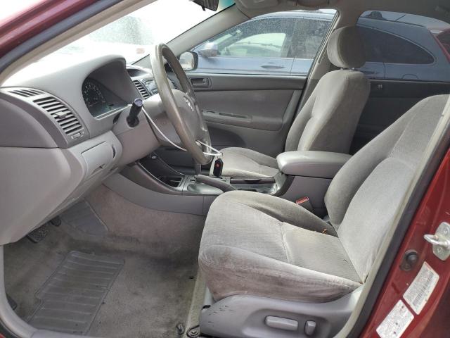 JTDBE32KX30195359 - 2003 TOYOTA CAMRY LE RED photo 7
