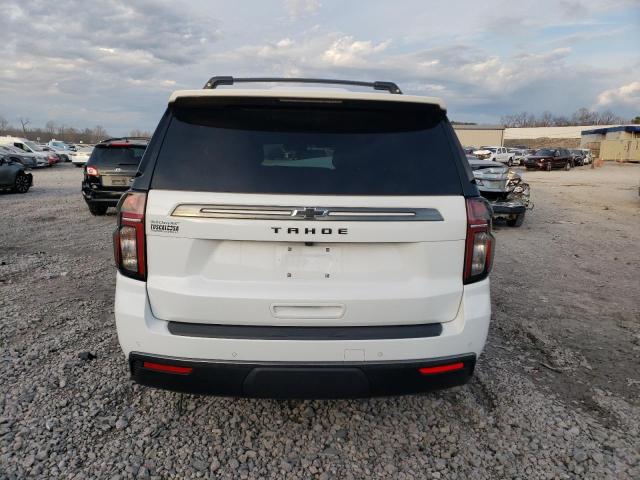 1GNSKPKD3NR157107 - 2022 CHEVROLET TAHOE K1500 Z71 WHITE photo 6