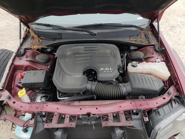 2C3CCAAG5MH558311 - 2021 CHRYSLER 300 TOURING BURGUNDY photo 11