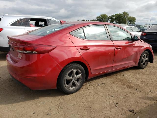 5NPD94LA9HH140615 - 2017 HYUNDAI ELANTRA ECO RED photo 3