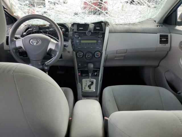 2T1BU4EE9AC229955 - 2010 TOYOTA COROLLA BASE BLUE photo 8