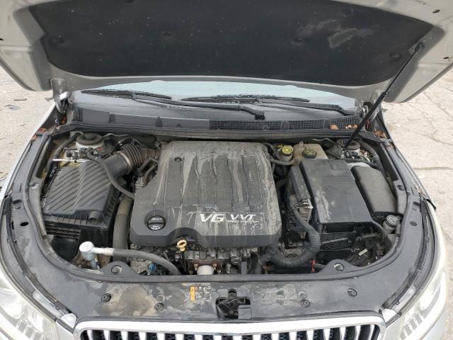 1G4GJ5E30DF320512 - 2013 BUICK LACROSSE T SILVER photo 11