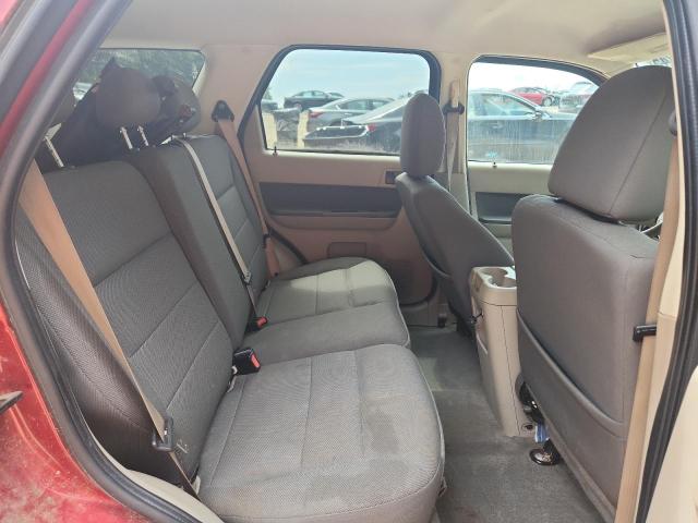 1FMCU03G59KA30814 - 2009 FORD ESCAPE XLT BURGUNDY photo 11