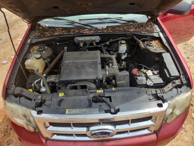 1FMCU03G59KA30814 - 2009 FORD ESCAPE XLT BURGUNDY photo 12