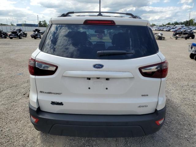 MAJ6P1CL3JC224015 - 2018 FORD ECOSPORT SES Biały zdjęcie 6