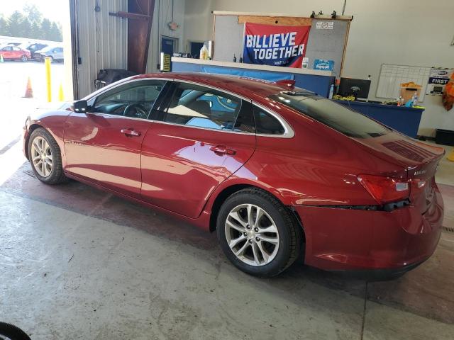 1G1ZE5ST0HF245878 - 2017 CHEVROLET MALIBU LT MAROON photo 2