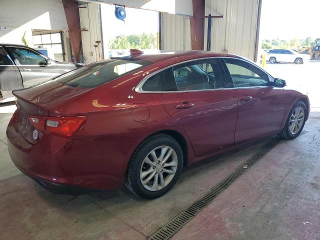 1G1ZE5ST0HF245878 - 2017 CHEVROLET MALIBU LT MAROON photo 3