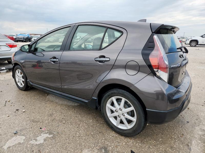 JTDKDTB3XH1597640 - 2017 TOYOTA PRIUS C GRAY photo 2
