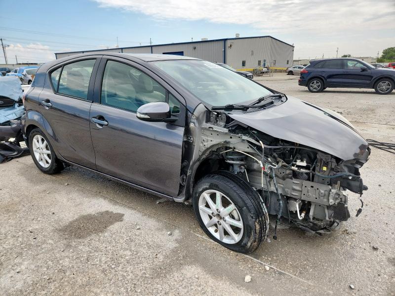 JTDKDTB3XH1597640 - 2017 TOYOTA PRIUS C GRAY photo 4