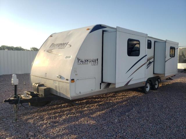 4YDT28826AM411597 - 2010 KEYSTONE PASSPORT WHITE photo 2