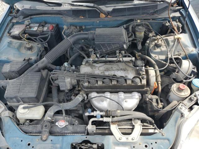 2HGEJ6670WH629077 - 1998 HONDA CIVIC LX BLUE photo 11