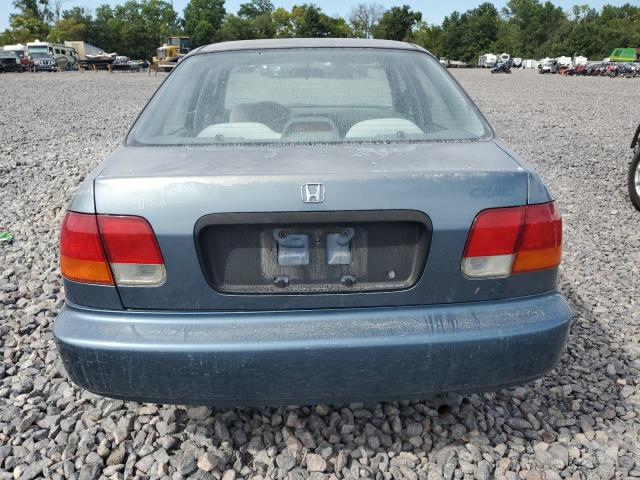 2HGEJ6670WH629077 - 1998 HONDA CIVIC LX BLUE photo 6