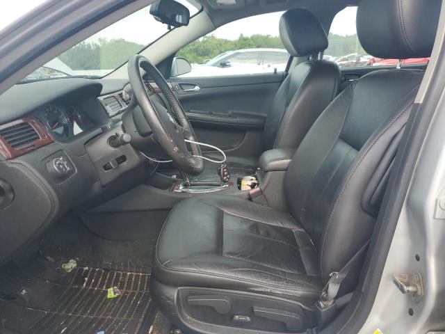 2G1WB5EK5A1153273 - 2010 CHEVROLET IMPALA LT SILVER photo 7
