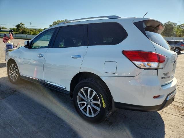 5N1AR2MN8FC640181 - 2015 NISSAN PATHFINDER S WHITE photo 2