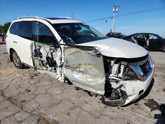 5N1AR2MN8FC640181 - 2015 NISSAN PATHFINDER S WHITE photo 4