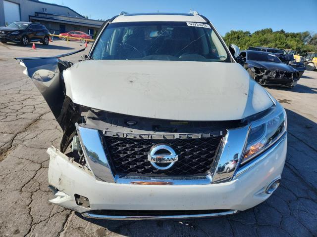 5N1AR2MN8FC640181 - 2015 NISSAN PATHFINDER S WHITE photo 5