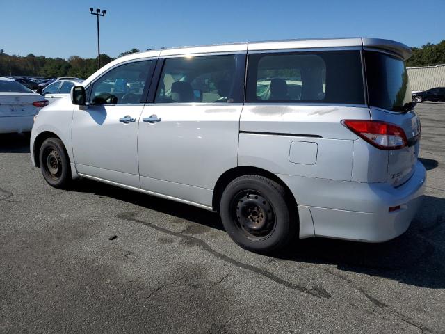 JN8AE2KP3E9103805 - 2014 NISSAN QUEST S SILVER photo 2