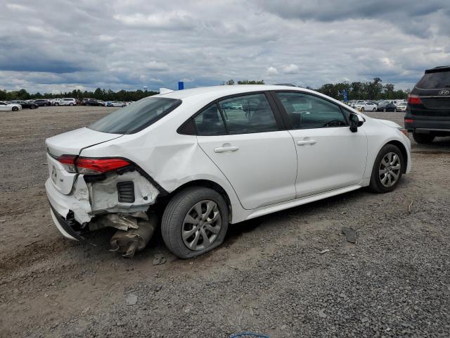 5YFEPMAE6MP166005 - 2021 TOYOTA COROLLA LE Weiß Foto 3