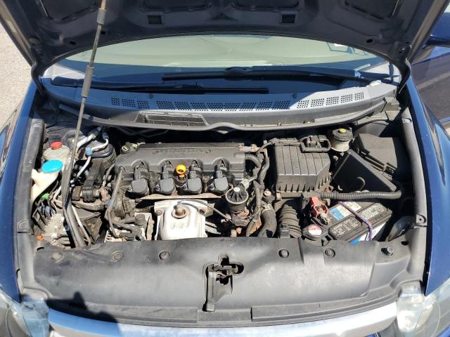 1HGFA16866L022653 - 2006 HONDA CIVIC EX BLUE photo 11