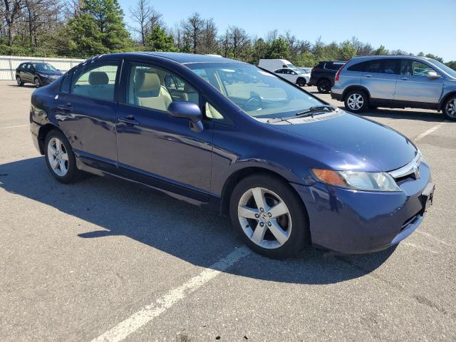 1HGFA16866L022653 - 2006 HONDA CIVIC EX BLUE photo 4