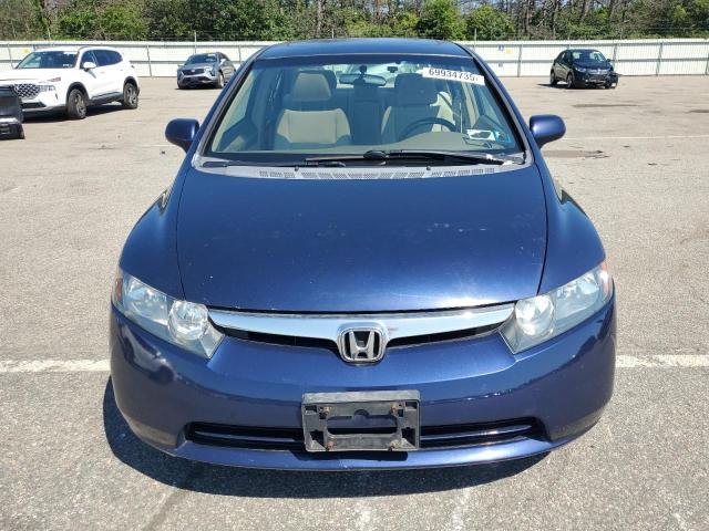 1HGFA16866L022653 - 2006 HONDA CIVIC EX BLUE photo 5