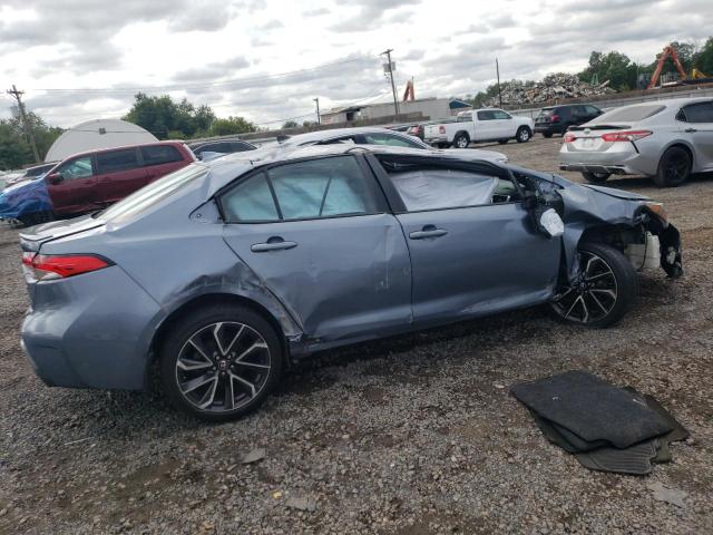 5YFS4RCE9LP048809 - 2020 TOYOTA COROLLA SE BLUE photo 3