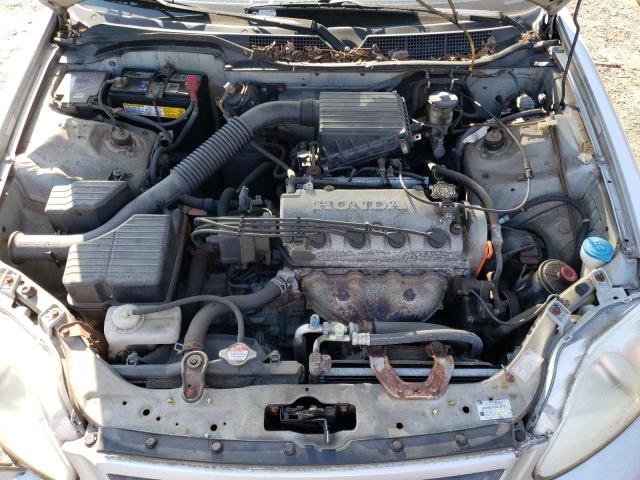 2HGEJ6440YH102183 - 2000 HONDA CIVIC DX SILVER photo 11