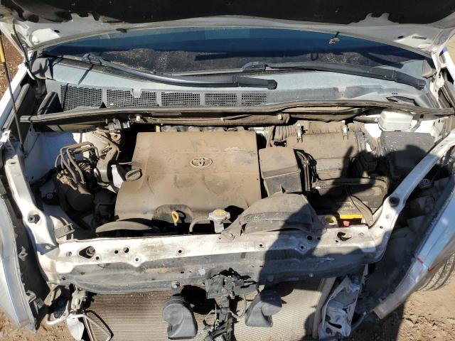 5TDYK3DC2ES490402 - 2014 TOYOTA SIENNA XLE WHITE photo 12