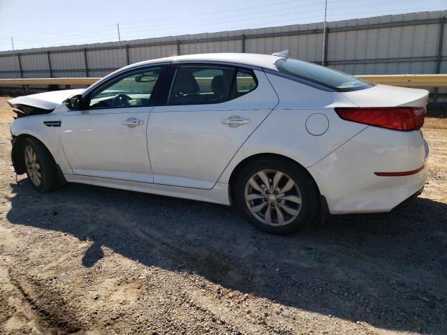 5XXGN4A75EG311190 - 2014 KIA OPTIMA EX WHITE photo 2