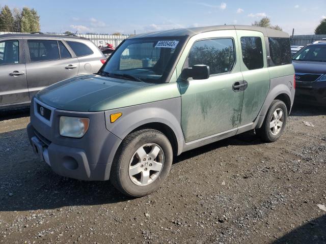 5J6YH18573L010832 - 2003 HONDA ELEMENT EX GREEN photo 1