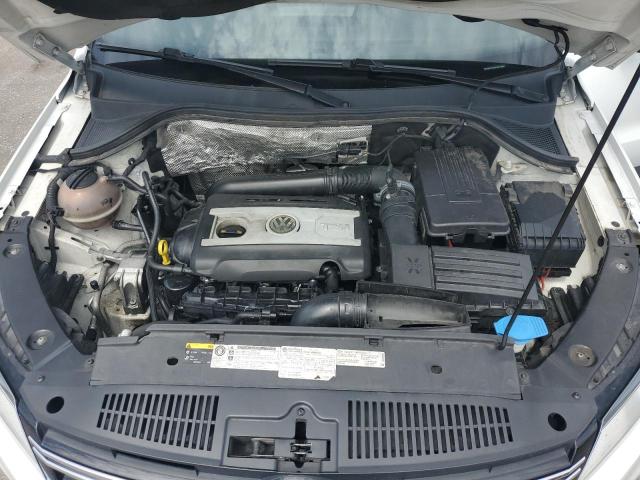 WVGAV7AX7FW614085 - 2015 VOLKSWAGEN TIGUAN S WHITE photo 12