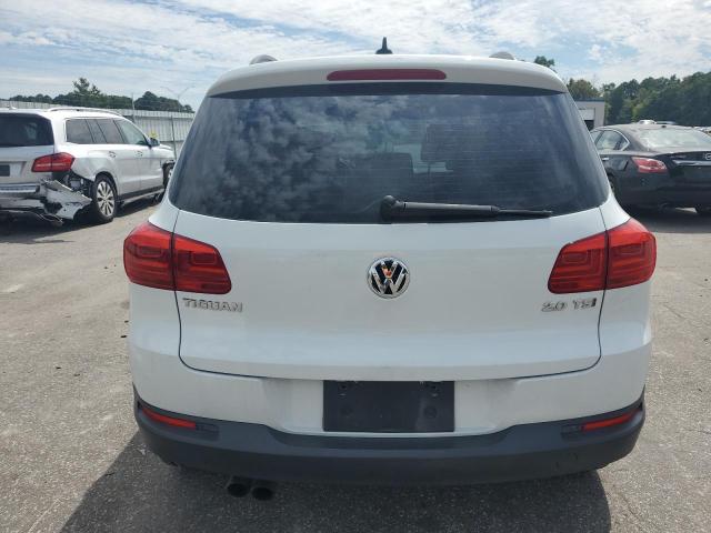 WVGAV7AX7FW614085 - 2015 VOLKSWAGEN TIGUAN S WHITE photo 6