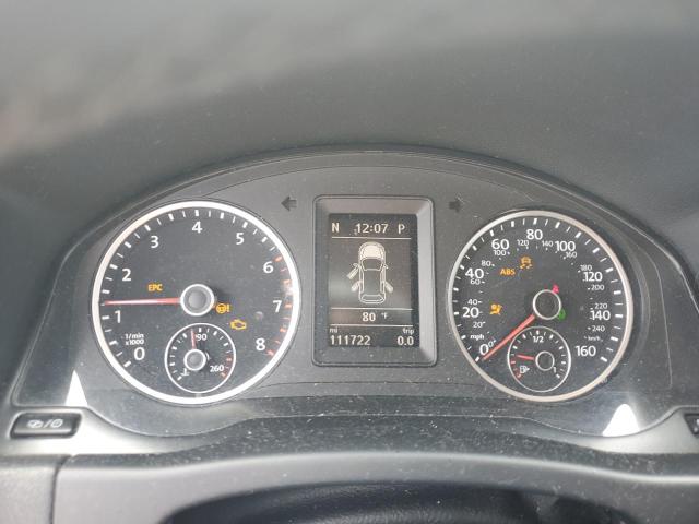 WVGAV7AX7FW614085 - 2015 VOLKSWAGEN TIGUAN S WHITE photo 9