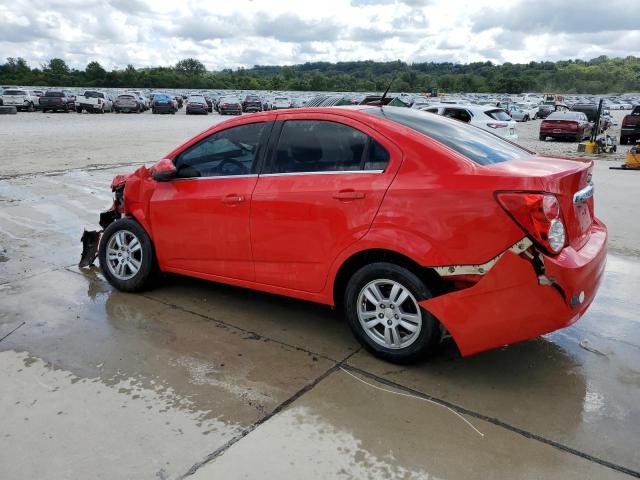 1G1JC5SH5E4196988 - 2014 CHEVROLET SONIC LT RED photo 2