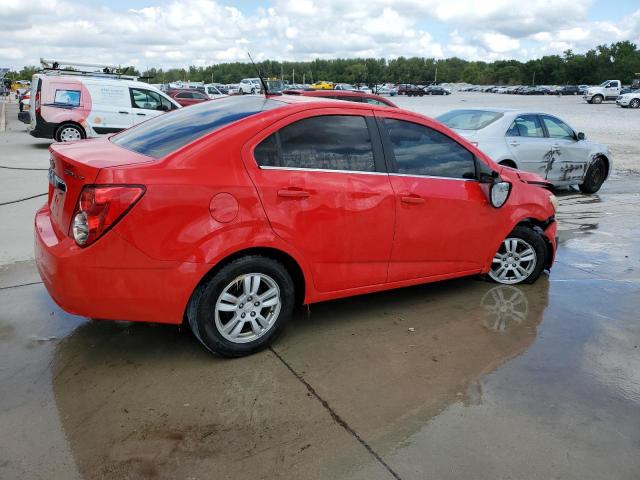 1G1JC5SH5E4196988 - 2014 CHEVROLET SONIC LT RED photo 3