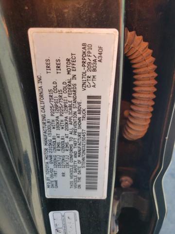 5TEHN72N03Z150457 - 2003 TOYOTA TACOMA DOUBLE CAB 黑色 照片 13