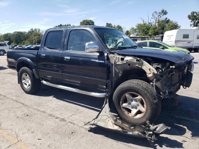 5TEHN72N03Z150457 - 2003 TOYOTA TACOMA DOUBLE CAB 黑色 照片 4