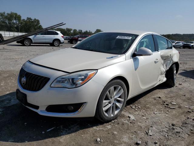 2G4GK5EX4E9324895 - 2014 BUICK REGAL WHITE photo 1