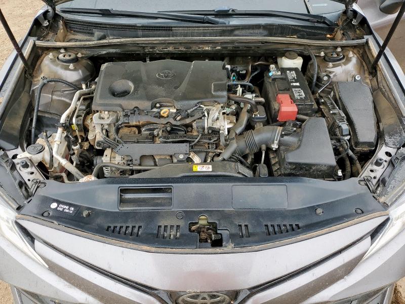 4T1B11HK7JU648975 - 2018 TOYOTA CAMRY L GRAY photo 11