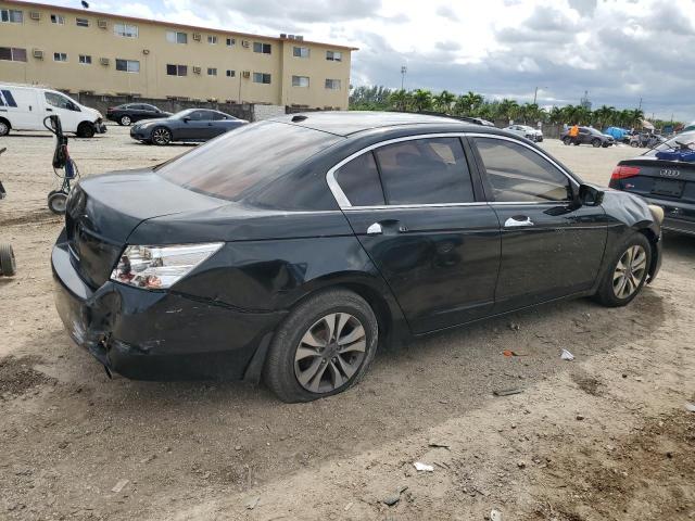 1HGCP36819A013503 - 2009 HONDA ACCORD EXL BLACK photo 3