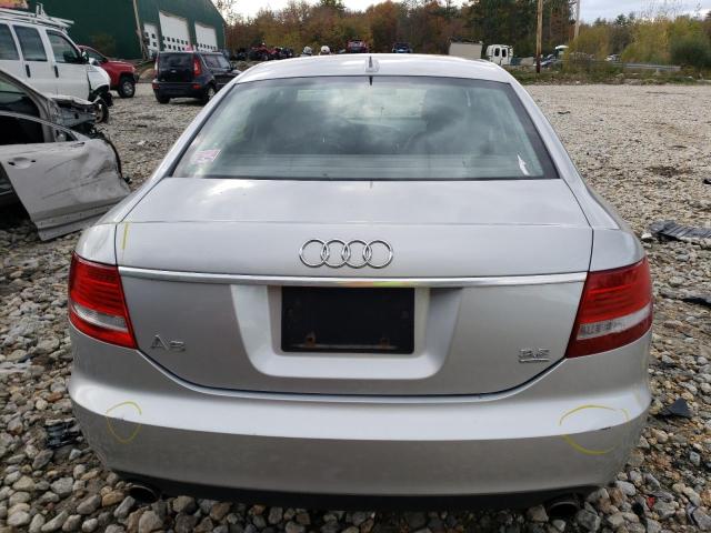 WAUDH74F16N122389 - 2006 AUDI A6 3.2 QUATTRO SILVER photo 6