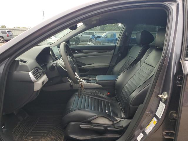 1HGCV1F18KA166138 - 2019 HONDA ACCORD LX GRAY photo 7