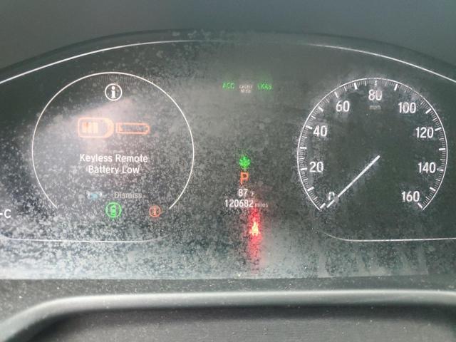 1HGCV1F18KA166138 - 2019 HONDA ACCORD LX GRAY photo 9