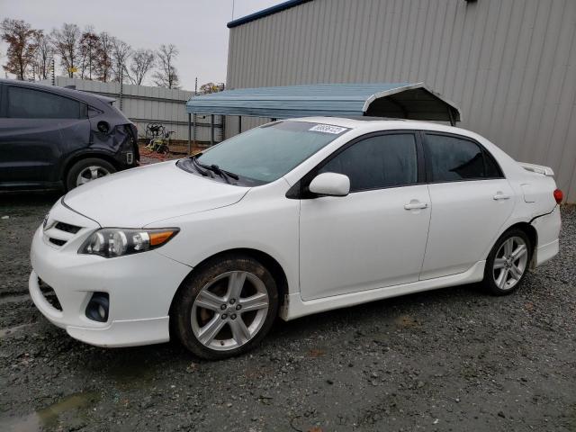 5YFBU4EE7DP118163 - 2013 TOYOTA COROLLA BASE WHITE photo 1