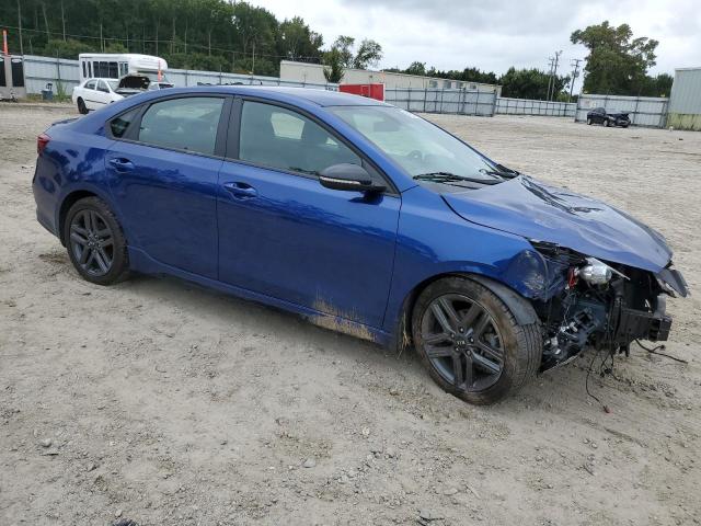 3KPF34AD1LE179512 - 2020 KIA FORTE GT LINE BLUE photo 4