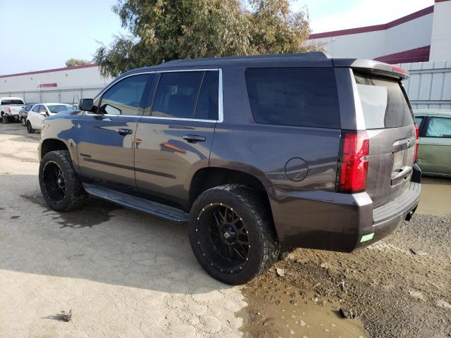 1GNSCAKC9FR185349 - 2015 CHEVROLET TAHOE C1500  LS CHARCOAL photo 2