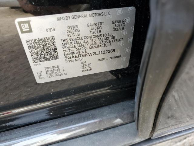 5GAERBKW2LJ122268 - 2020 BUICK ENCLAVE ESSENCE 黑色 照片 13